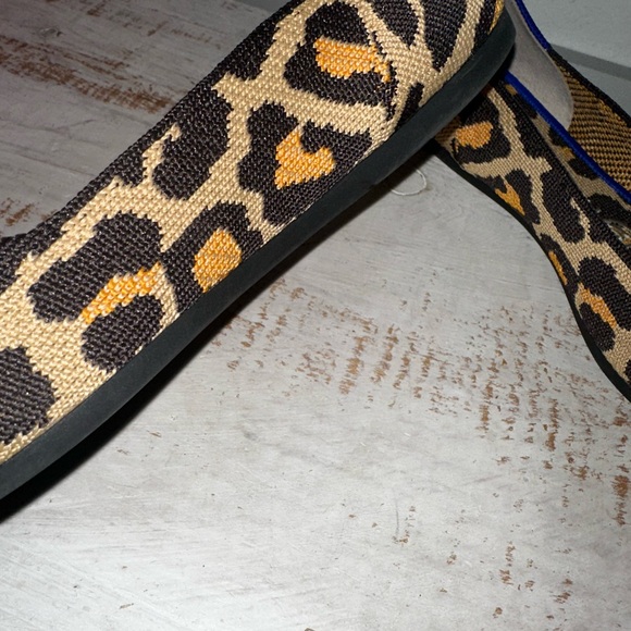 Rothy's big cat leopard print- the point flats - Picture 6 of 16
